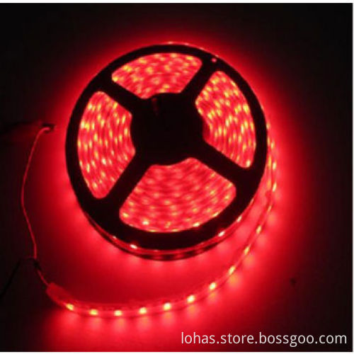 Blue LED strips with SMD5050, high lumen, 18-22lm/LED, 60LEDs/m, flexible.